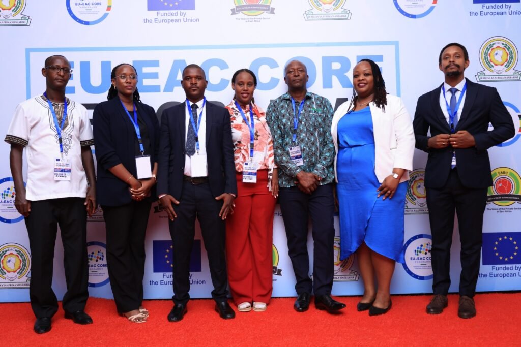 A group photo moment with attendees of the conference